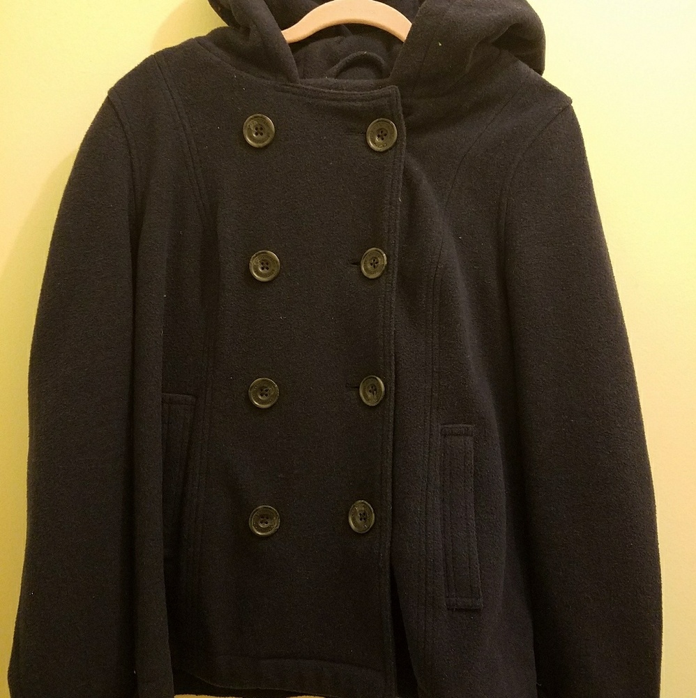 Aeropostale Navy Blue Peacoat
