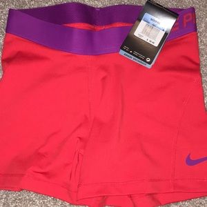 NWT Nike pro shorts