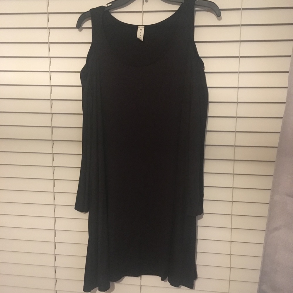 Cold shoulder dress
