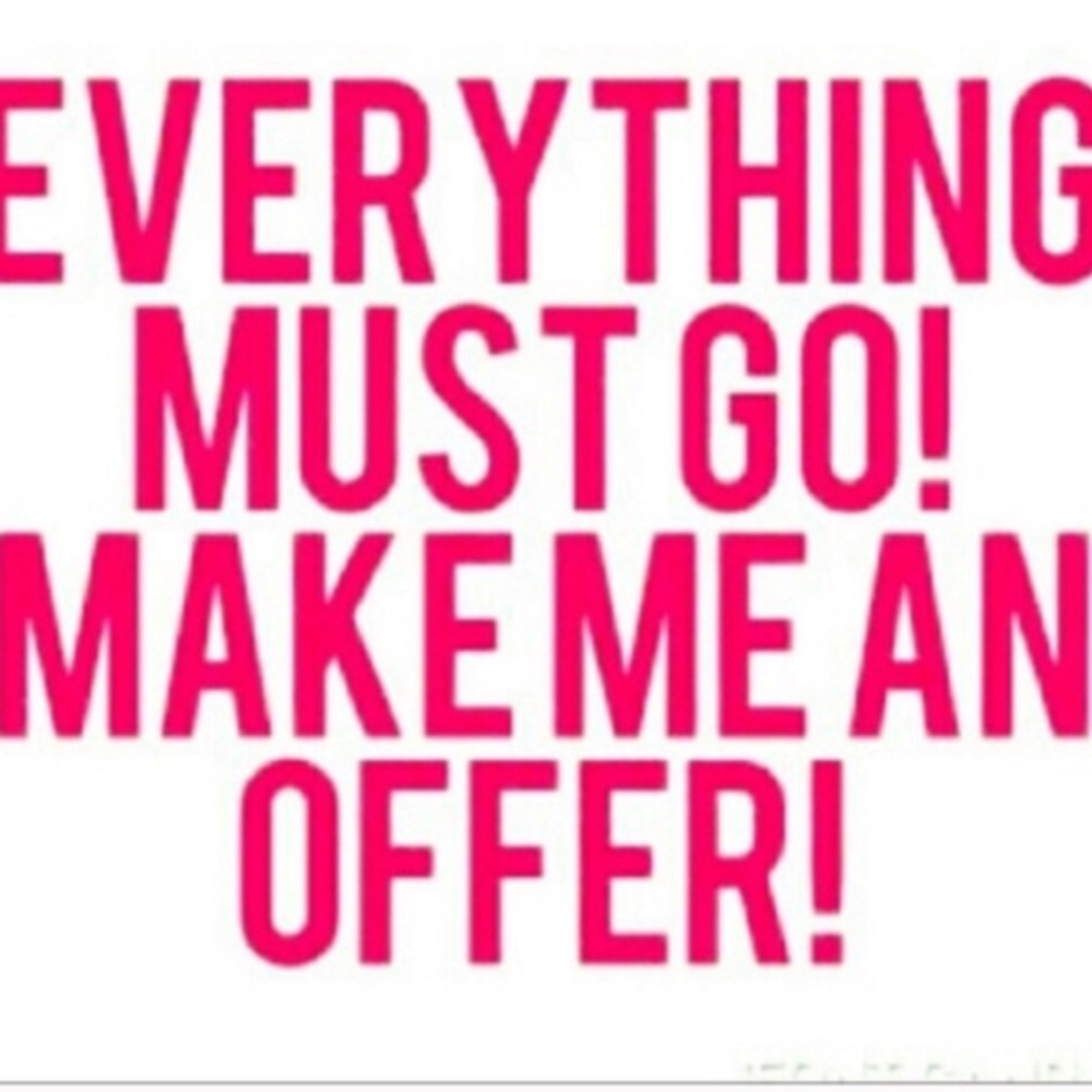 EVERYTHING MUST GO❣️❣️❣️ACCEPTING OFFERS❣️❣️❣️