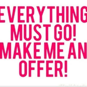 EVERYTHING MUST GO❣️❣️❣️ACCEPTING OFFERS❣️❣️❣️
