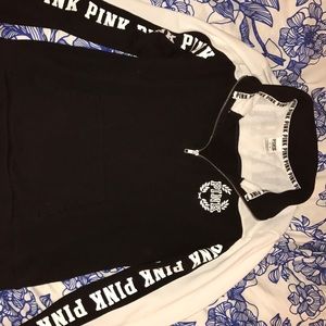 Victoria secret half zip sweater