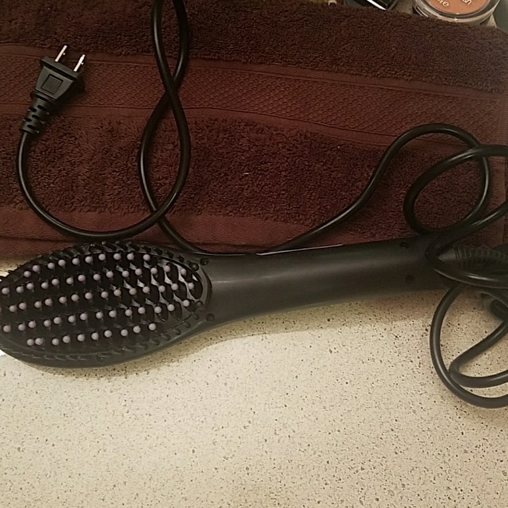 Brush Hair Straightener