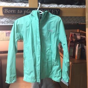 Light green North Face Green Jacket