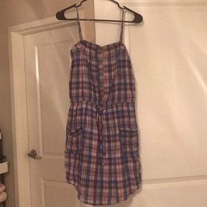 Checkered dress, perfect for Fall!