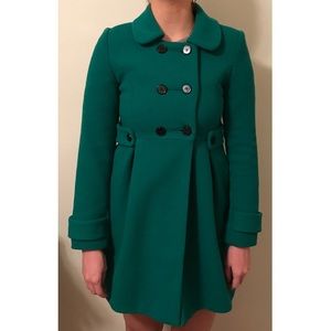 GREEN PEA COAT