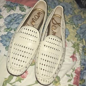 Sam Edelman loafers! Woven leather ❤️