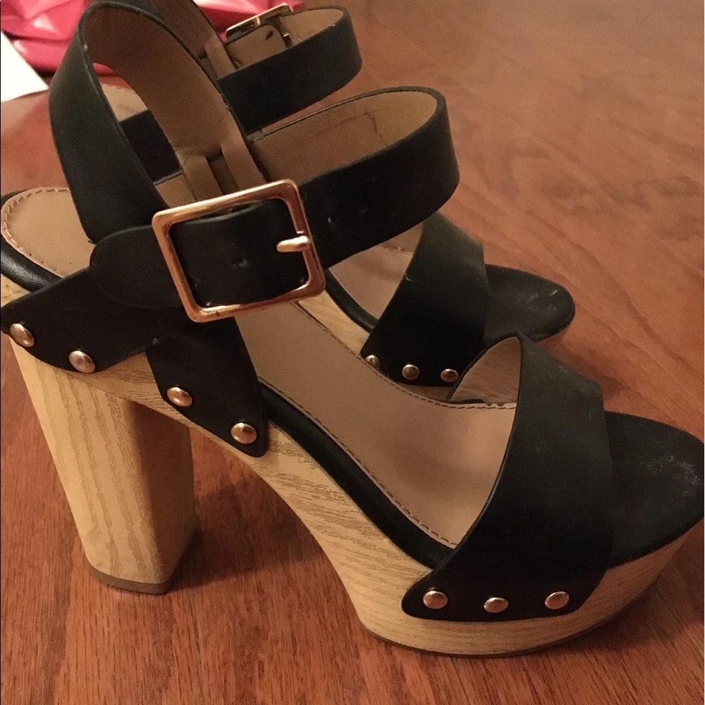 PRICE DROP Call It Spring chunky wedges