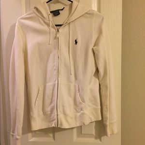 Polo Ralph Lauren zip up hoodie size small