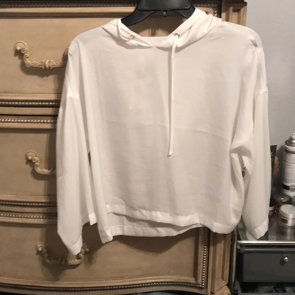Cropped hoodie