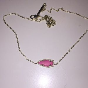 Kendra Scott Pink Pendant Necklace