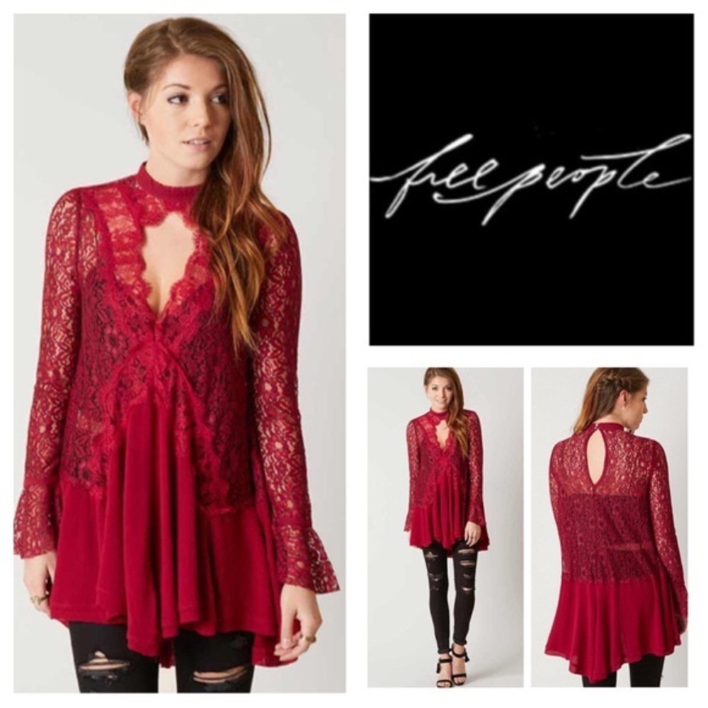 Free people secret origins tunic