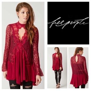 Free people secret origins tunic
