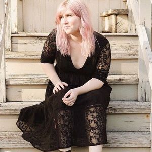 Free people size 6 Laurel lace dress. Rare.