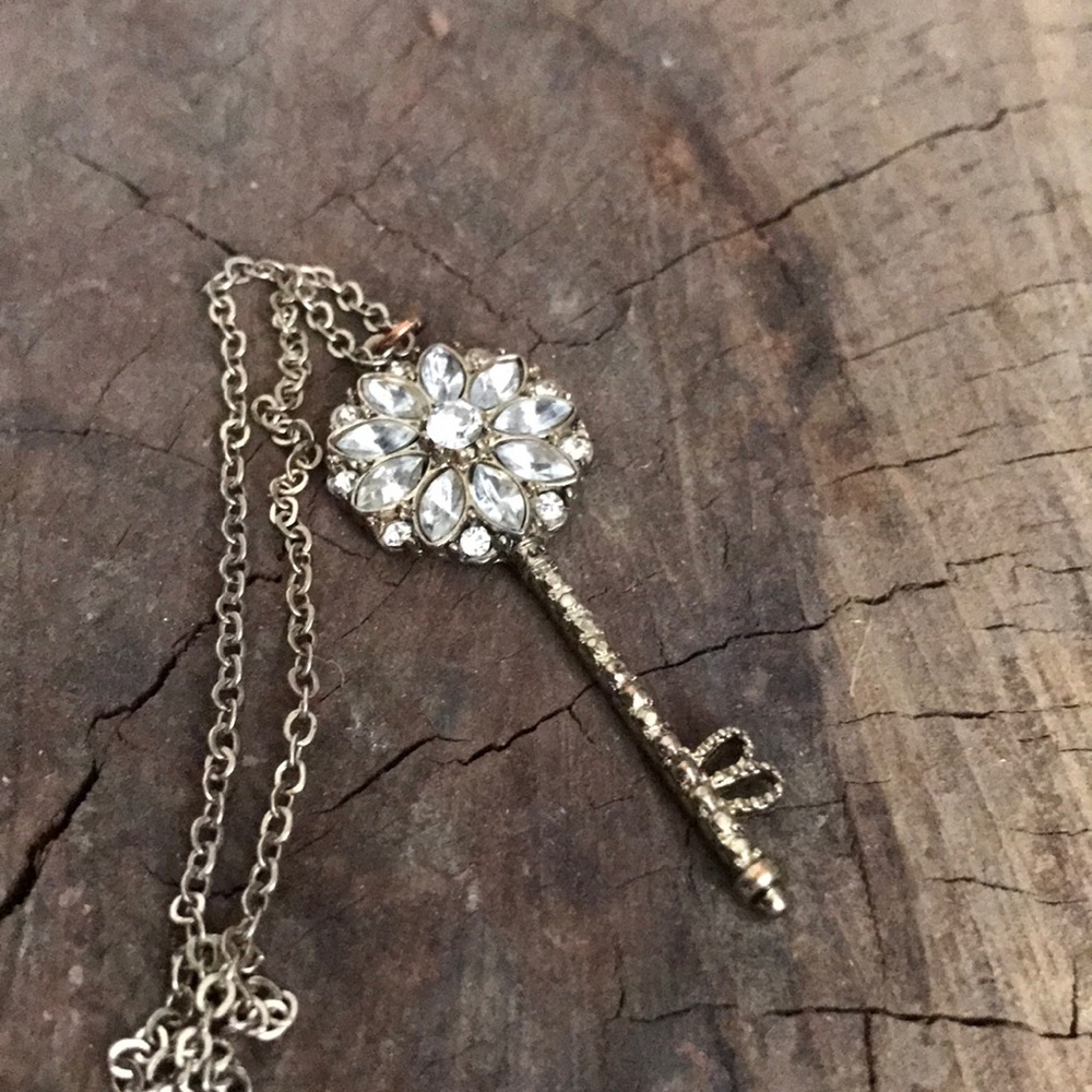 Vintage key necklace