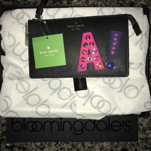 Kate Spade Hartley Land Leila Wristlet, "A" NWT