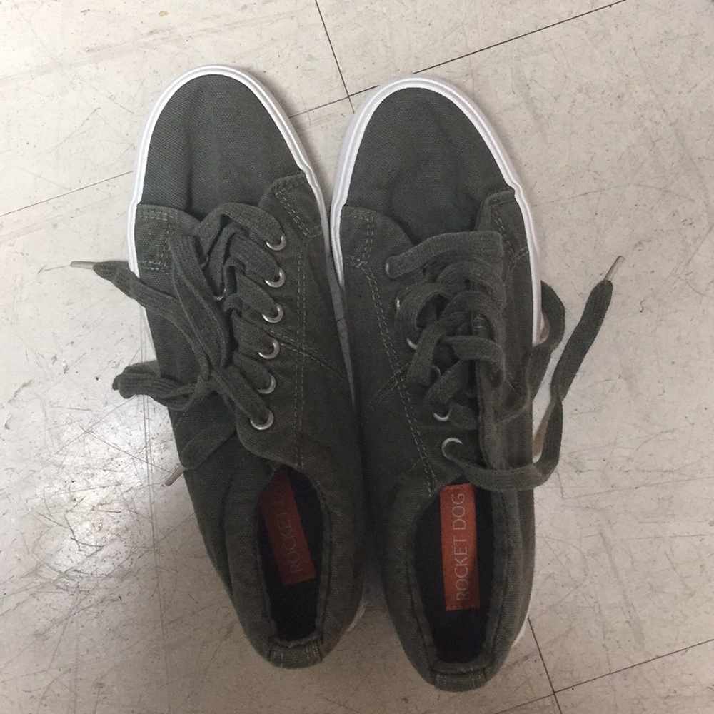 Olive Green Sneakers