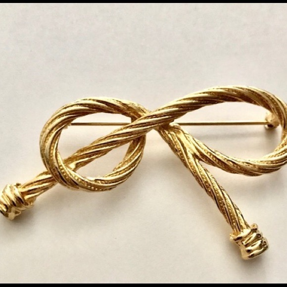 Vintage Bow Brooch - Picture 1 of 2