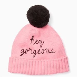 Kate Spade “Hey Gorgeous” Beanie