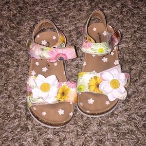Rampage girl flower sandals