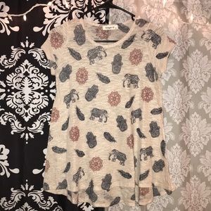 Ginger  G knit tee