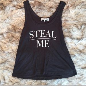 Wildfox Steal Me tank