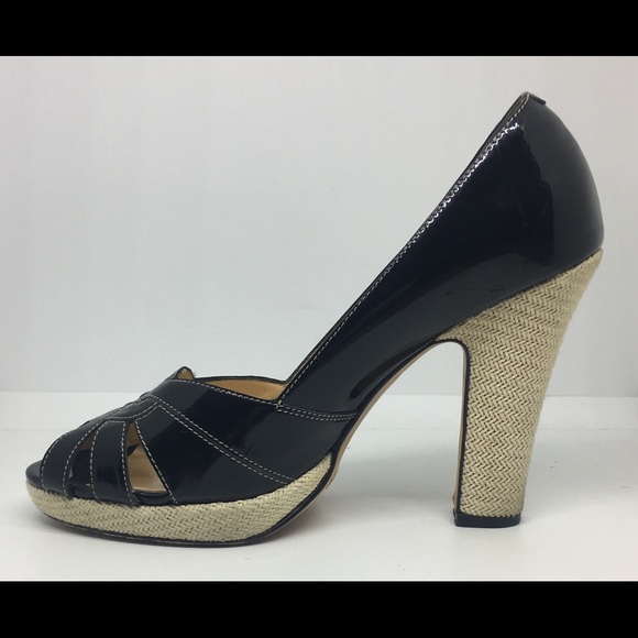 Cole Haan Womens Patent Leather Heels Sz US 9 - Picture 2 of 8