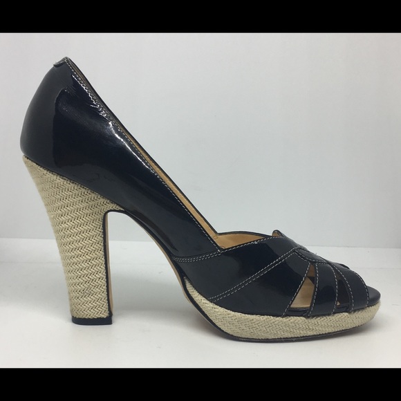 Cole Haan Womens Patent Leather Heels Sz US 9 - Picture 3 of 8