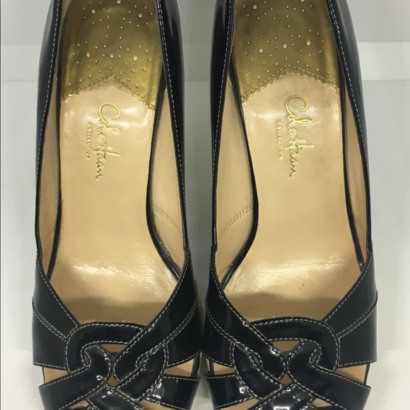 Cole Haan Womens Patent Leather Heels Sz US 9 - Picture 5 of 8