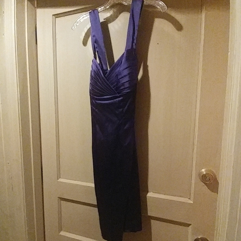 NWT CALVIN KLEIN PURPLE COCKTAIL DRESS