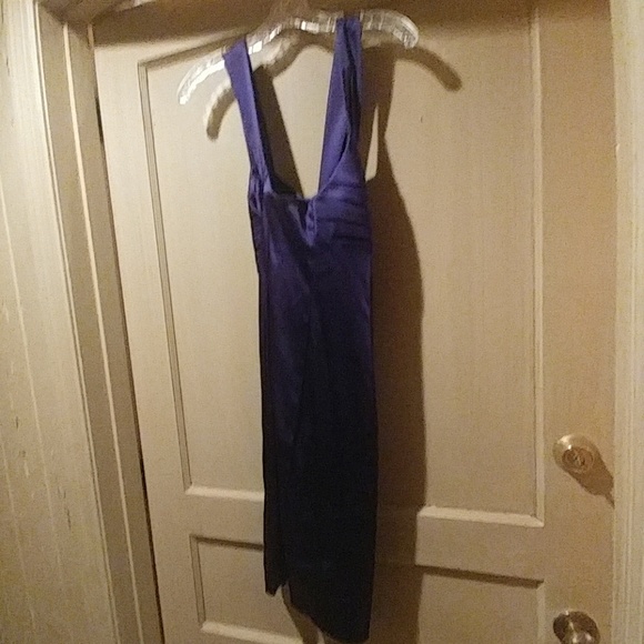 NWT CALVIN KLEIN PURPLE COCKTAIL DRESS - Picture 3 of 3
