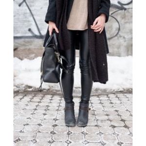 Aritzia Vegan Leather Pant