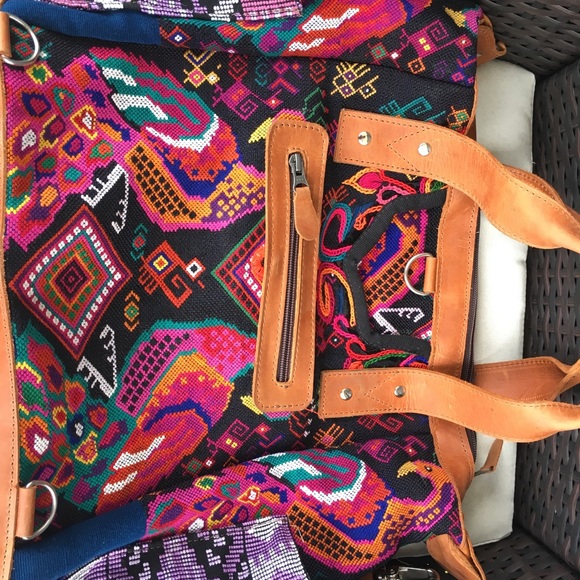 Nena & Co. One of a Kind Convertible Day Bag - Picture 2 of 4