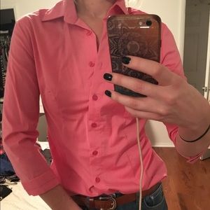 Pink dress shirt