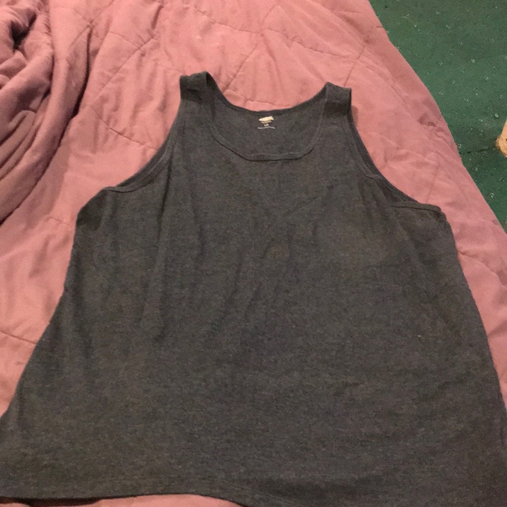 Navy blue tank top