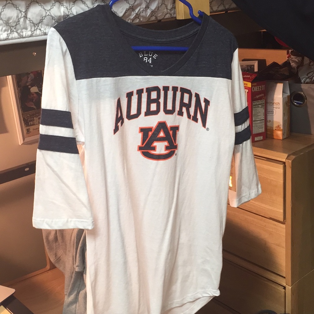 White Auburn Shirt