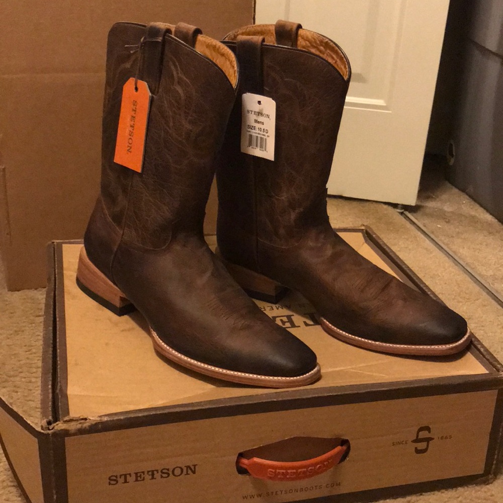 100% Leather Cowboy Boots