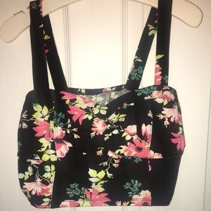 Floral mini top