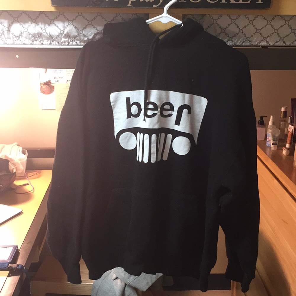 Beer Sweatshirt Black