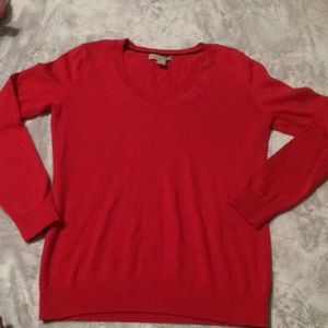 Hot red | banana republic sweater ❤️