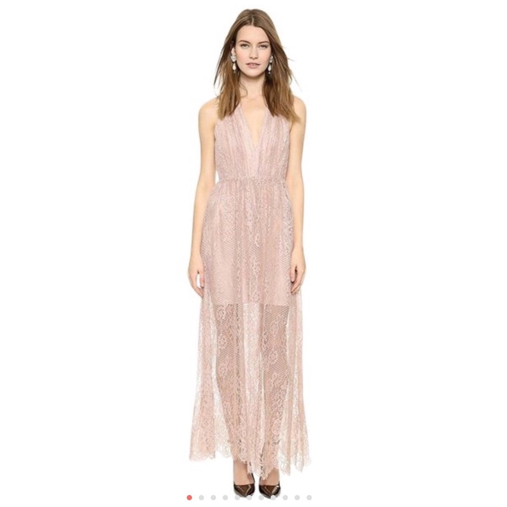 NWT Alice + Olivia Long Formal or Maxi Lace Dress