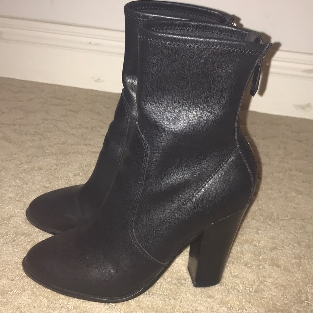 Aldo leather booties