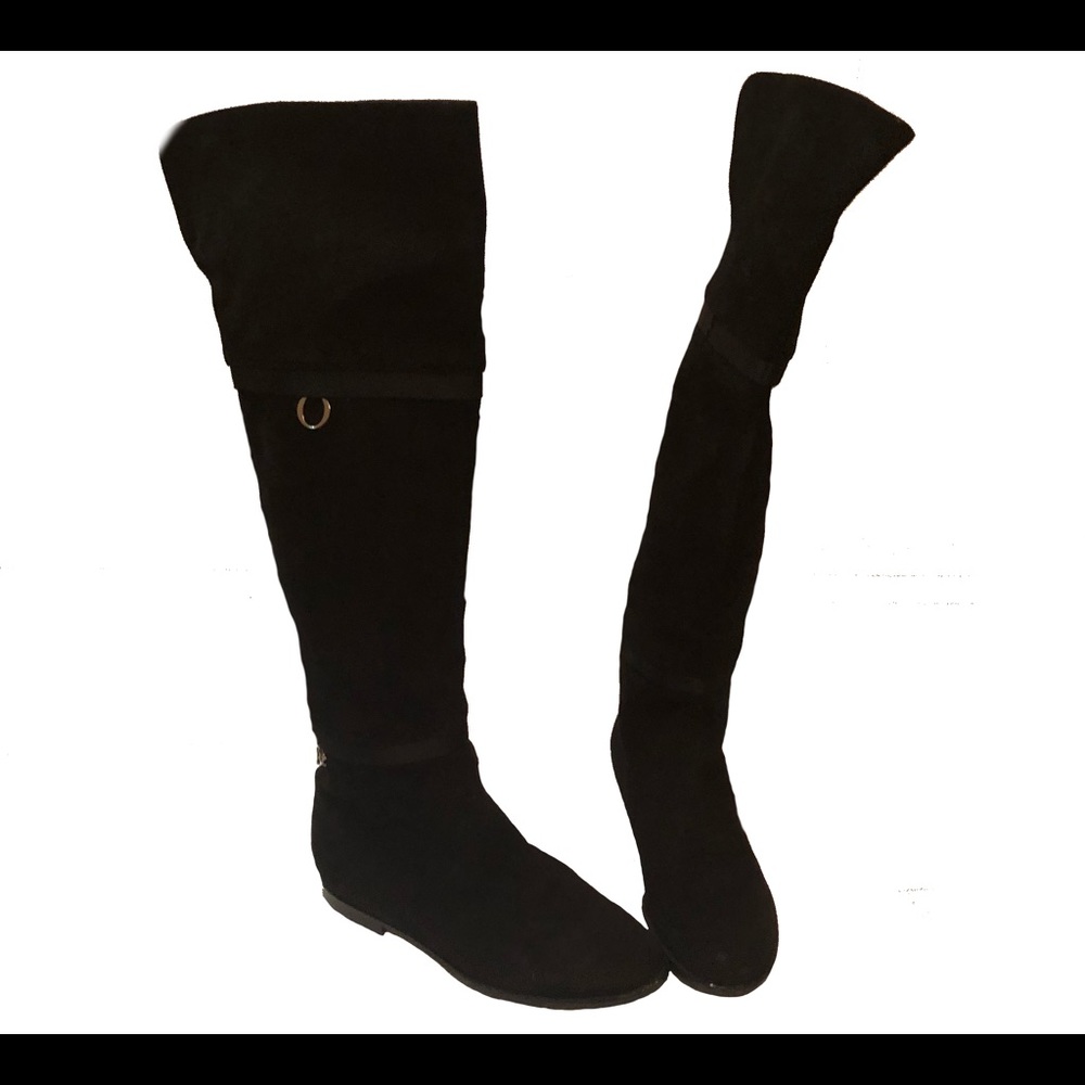 O Jour Suede Knee High Boots