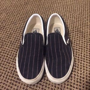 Vans slide on shoes
