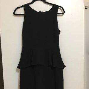 Banana republic LBD with ruffle detail
