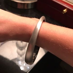 Alexis Bittar Silver skinny tapered bracelet