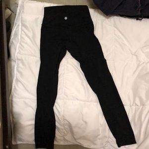 LULULEMON ALIGN SIZE 2 BLACK