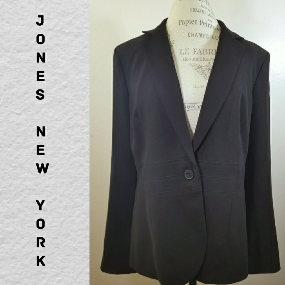 Jones New York Black Blazer NWT