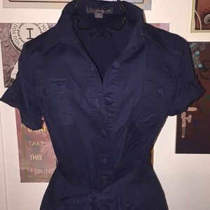 🐝 NWOT Navy Blue dress - size Med