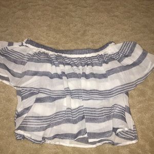 ANGL off shoulder top